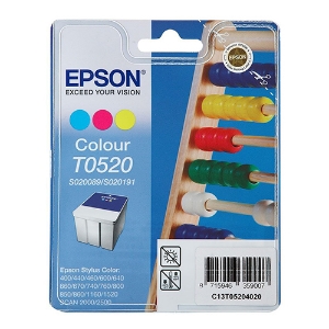 Picture of TINTEIRO ORIGINAL EPSON T0520 CORES 35ML
