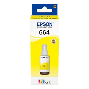 Picture of TINTEIRO ORIGINAL EPSON T6644 AMARELO 70ML (ECOTANK)