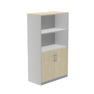 Picture of ARMARIO STORE ROCADA 1057AB08 ALUMINIO/CARVALHO