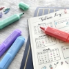 Imagem de BLISTER 4 MARCADORES FLUORESCENTES FABER-CASTELL PASTEL (154610)