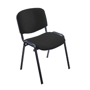 Picture of CADEIRA CONFERENCIA ROCADA FIXA RD-965/4 PRETA