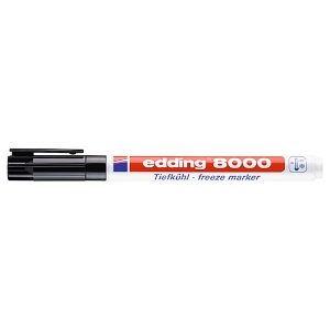 Picture of BLISTER COM 1 MARCADOR PERMANENTE EDDING 8000 FREEZE PRETO