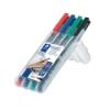 Imagem de BLT.4 MARC. ACETATO/CD STAEDTLER LUMOCOLOR F 318WP4