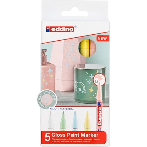 Imagem de BLT.5 MARC. PERM. EDDING 751 CORES PASTEL (7515SP)