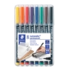 Picture of BLT.8 MARC. ACETATO/CD STAEDTLER LUMOCOLOR SF 313WP8