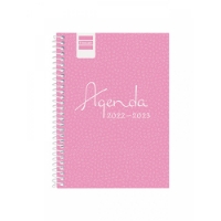 Imagem de AGENDA 2022/2023 ESCOLAR SEMANAL FINOCAM COOL 120X162MM ROSA