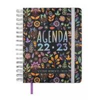 Imagem de AGENDA 2023 SEMANAL FINOCAM VITAE 16MESES 155X217MM PRETO