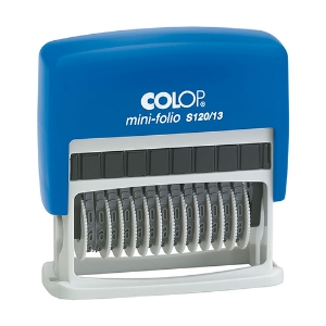Imagem de NUMERADOR COLOP AUTO PRINT 13 BANDAS 4MM (S120/13)