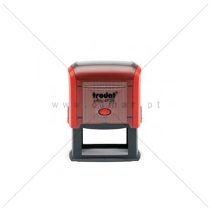 Imagem de CARIMBO TRODAT PRINTY 4928 AUTO PRINT P/TEXTO (33X60MM)