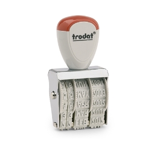 Picture of DATADOR TRODAT MANUAL 1020 BORRACHA CX. METAL 5MM