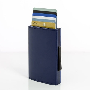 Picture of CARTEIRA OGON CASCADE ALUMINIO PELE AZUL (CL-NAVY-BLUE)