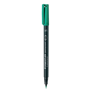 Picture of MARC. ACETATO/CD STAEDTLER LUMOCOLOR SF VERDE 313-5