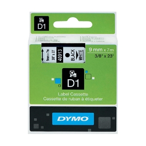 Picture of FITA DYMO D1 9MMX7MT PRETA/BRANCA 40913/S0720680