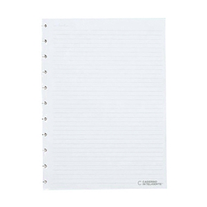 Picture of CADERNO INTELIGENTE - FOLHAS PAUTADAS GRANDE A4 90GR