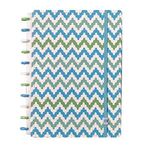 Picture of CADERNO INTELIGENTE - CADERNO GRANDE A4 WAVES