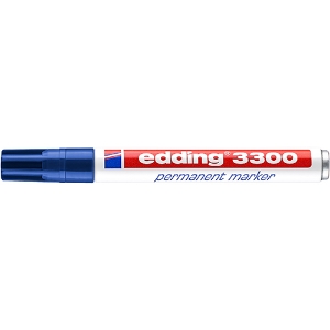Imagem de MARC. PERM. EDDING 3300 P.BISEL. AZUL 3