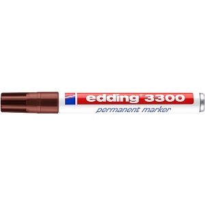 Imagem de MARC. PERM. EDDING 3300 P.BISEL. CASTANHO 7