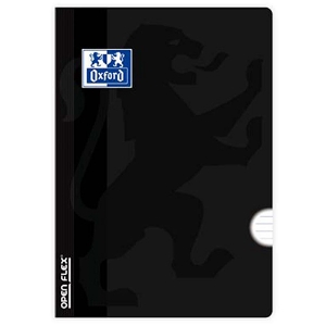 Picture of CADERNO AGRAFADO A5 48FOLHAS OXFORD OPENFLEX XADREZ PRETO 100108166