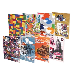 Imagem de CADERNO AGRAFADO A5 80FOLHAS PAJORY FANTASIA LISO