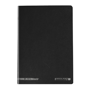 Imagem de CADERNO AGRAFADO CAPA PRETA A5 60FOLHAS PAJORY XADREZ