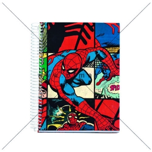 Imagem de CADERNO ESPIRAL A4 80F SPIDERMAN PAUTADO CCM-A4P SPM