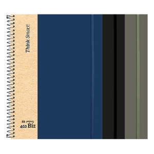 Imagem de CADERNO ESPIRAL CAPA DURA A4 60FOLHAS PAJORY ECO.BIZ II PAUTADO