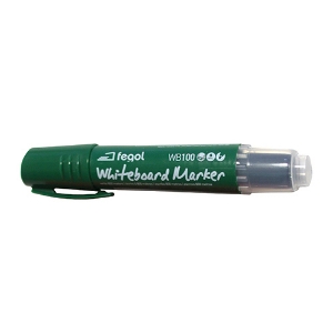 Imagem de MARC. QUADRO BRANCO FEGOL WB100 RECARREGAVEL VERDE