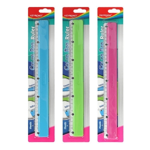Picture of BLISTER 1 RÉGUA METAL/PLÁSTICO 30CM KEYROAD COLOR BAR (KR971312)