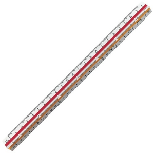 Picture of ESCALA REDUÇÃO TRIANGULAR ROTRING S0220481 (1:10/1:20/1:25/1:50/1:75/1:100)