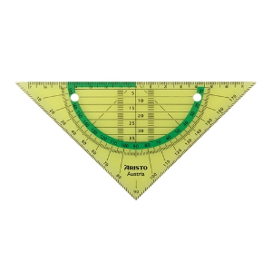 Picture of ESQUADRO GEOMÉTRICO 16CM ARISTO GEOFLEX VERDE (AR23009NG)