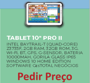 Imagem de Solução Tablet 10" PRO II